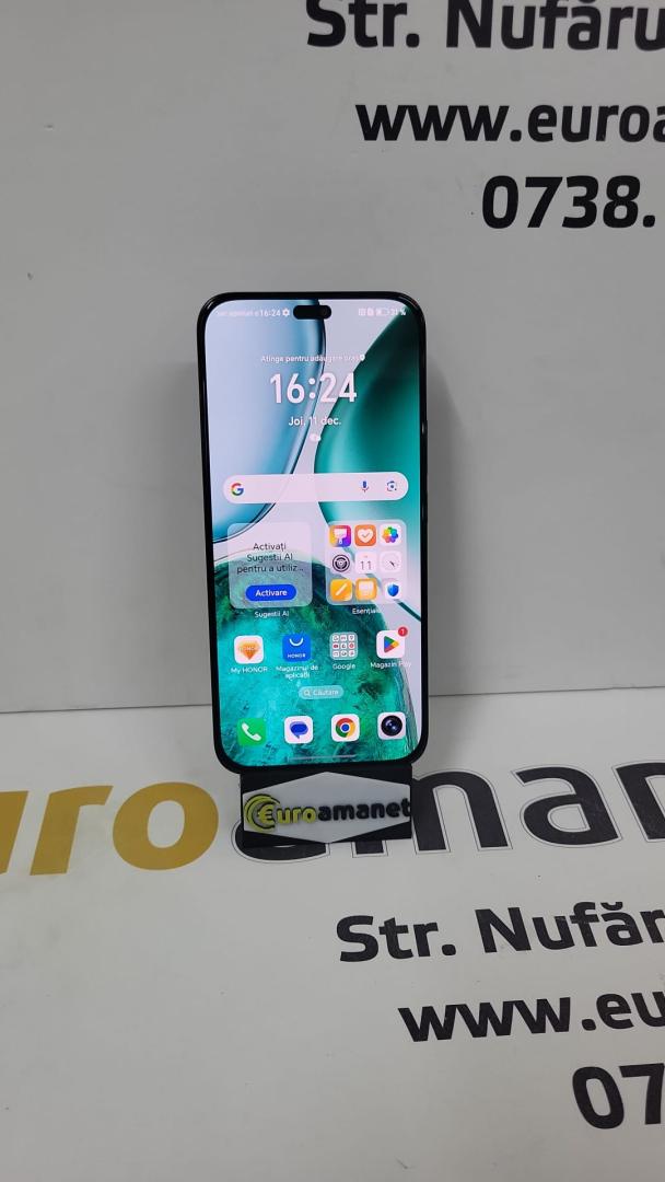 Telefon mobil HONOR X8c, Dual SIM, 8GB RAM, 256GB, Midnight Black image 2