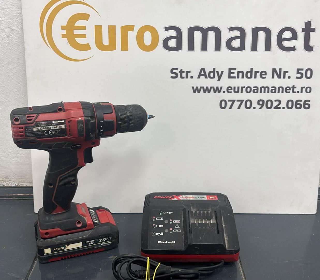 Masina de gaurit si insurubat fara fir TC-CD 18/35 Li (1x1,5 Ah) image 1