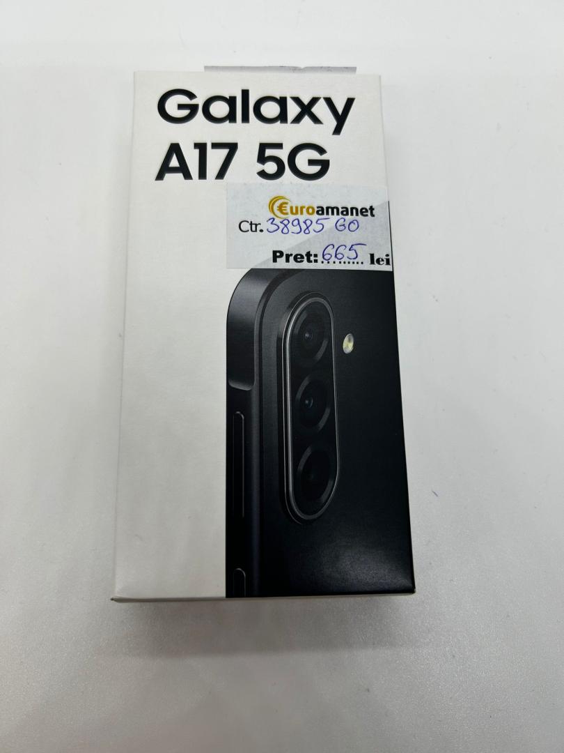Samsung Galaxy A17, Dual SIM, 4GB RAM, 128GB, 4G, Black
