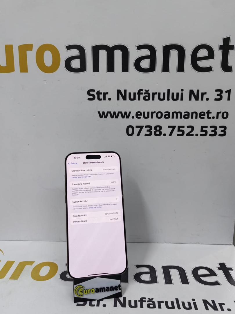 Telefon mobil Apple iPhone 16 Pro Max, 256GB-100% image 2