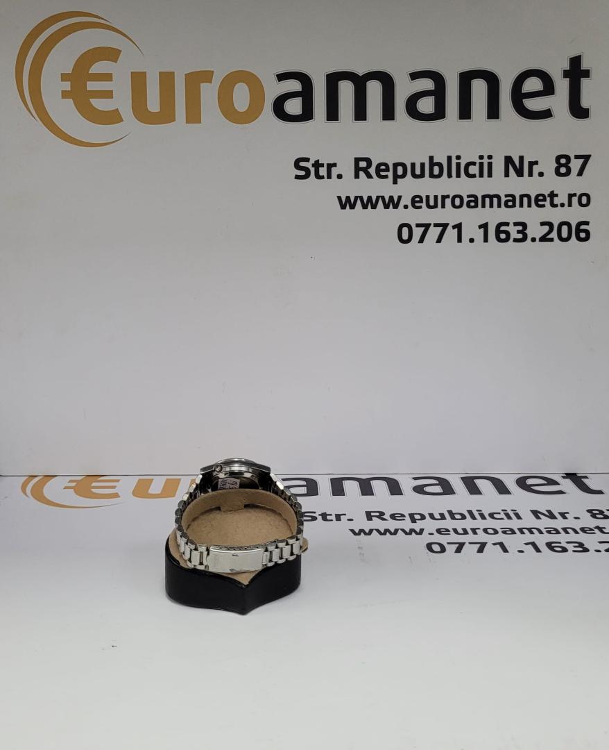 Citizen, Ceas analog din otel inoxidabil cu cadran cu logo, Argintiu image 4