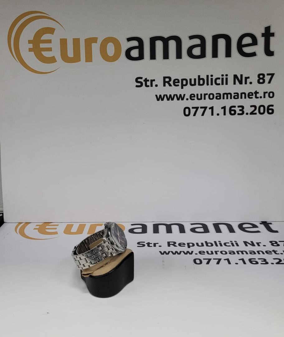 Ceas Casio EDIFICE Classic Chronograph EFR-552D-2AVUEF, Quartz, cronograf, rezistent la apa 10 ATM, albastru, bratara otel inoxidabil image 1