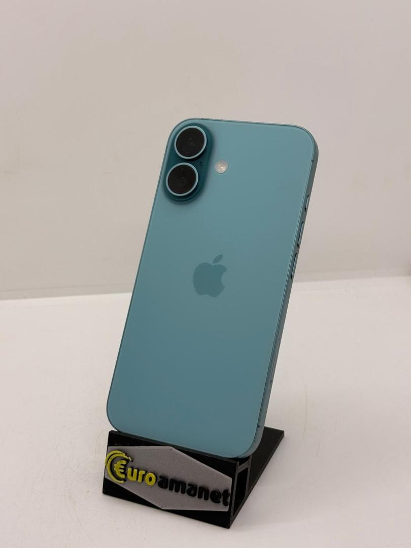 Telefon mobil Apple iPhone 16, 128GB, 5G, Teal image 2