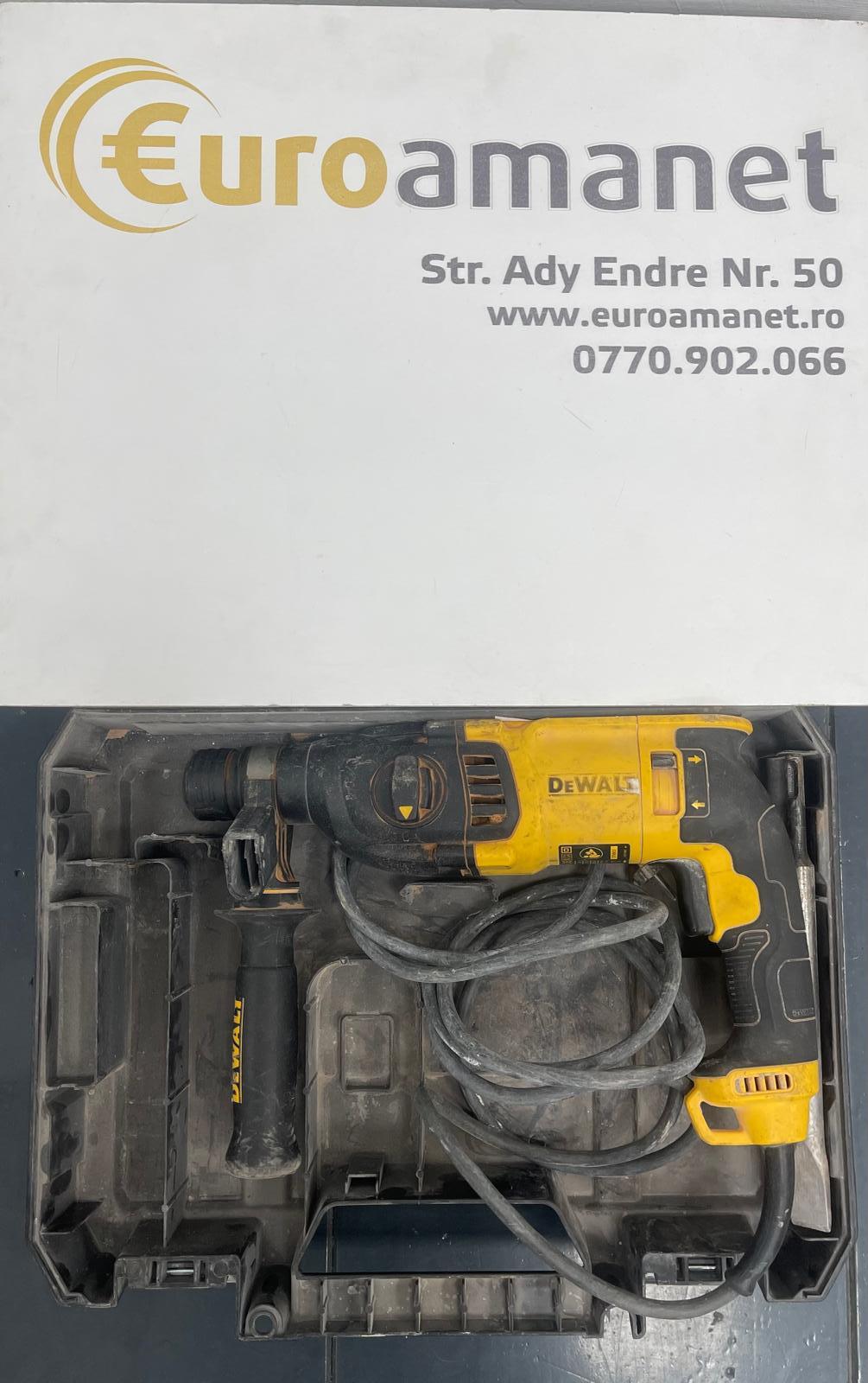 Ciocan rotopercutor DeWalt D25134KP-QS, 800 W, cu cablu, 1500 rpm, SDS-plus image 2