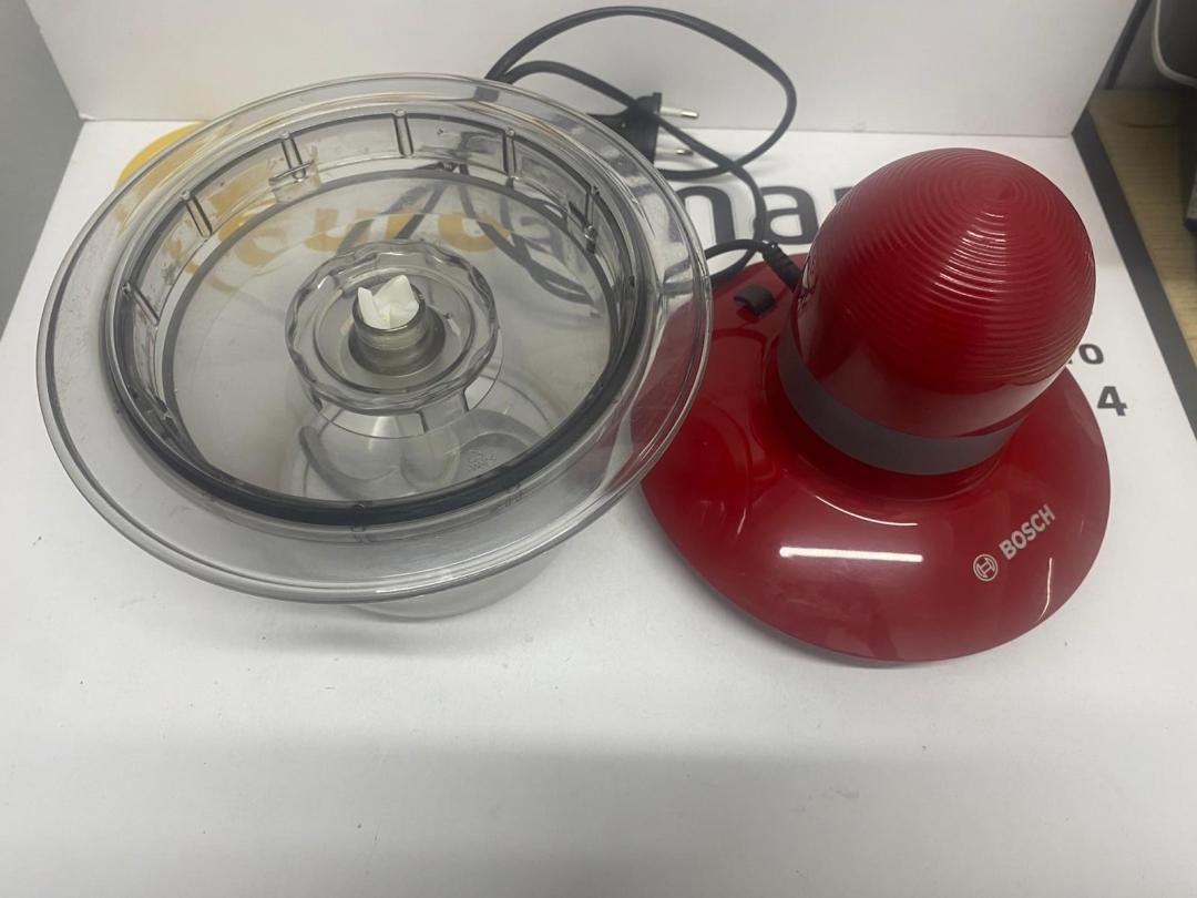 Tocator Bosch MMR08R2, 400 W, 0.8 l, 1 viteza, rosu image 2