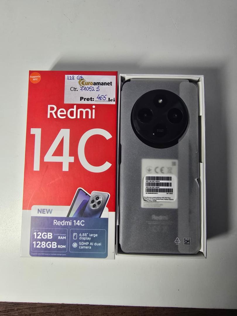 Telefon mobil Xiaomi Redmi 14C, 12GB RAM, 128GB image 2