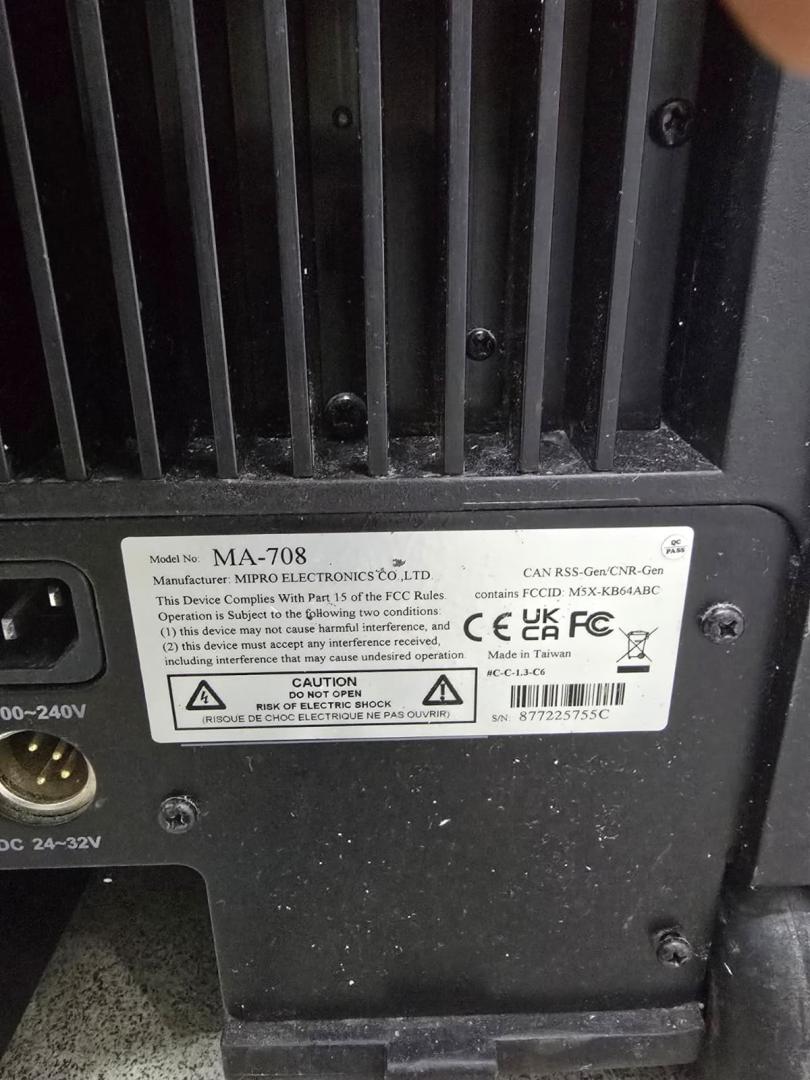 MIPRO MA-708 - PA portabil cu Bluetooth image 2