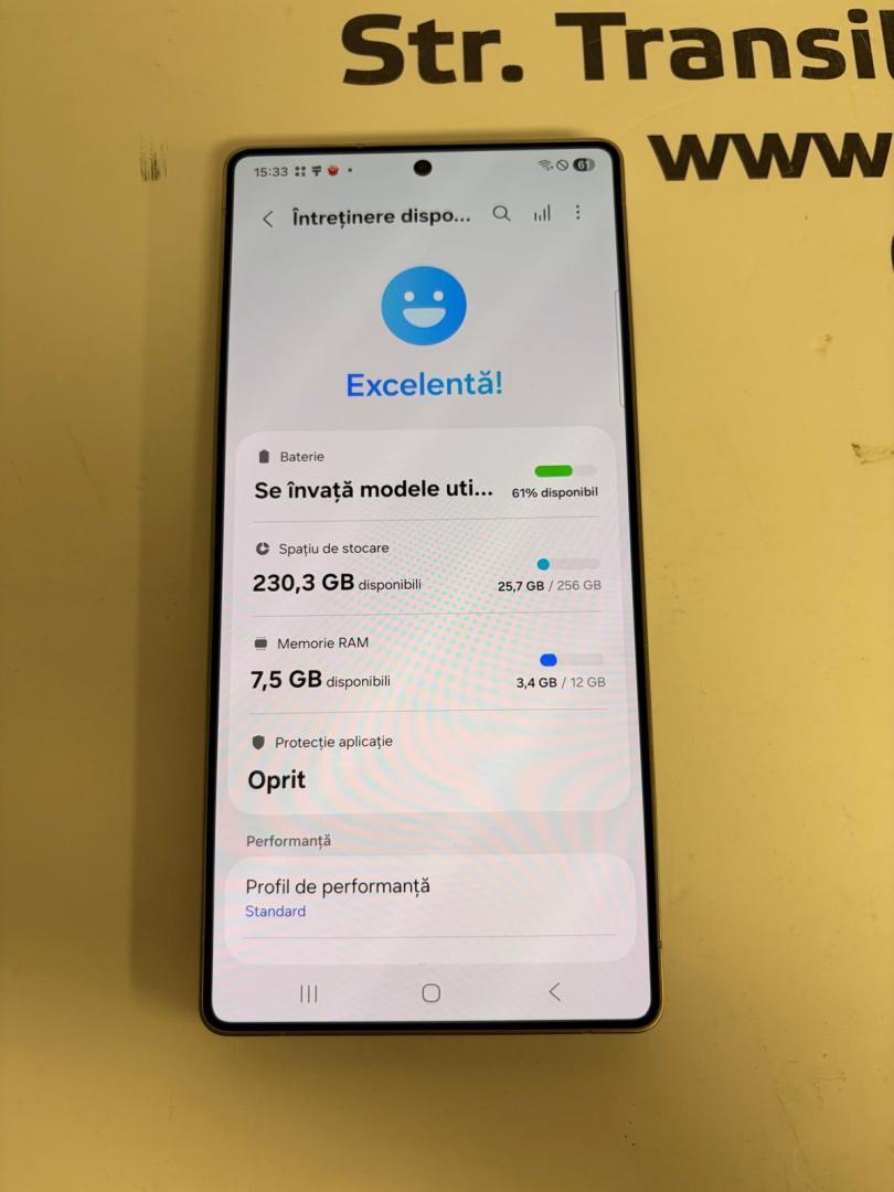 Samsung Galaxy S25 Ultra, 12GB RAM, 256GB, 5G, Titanium Black bat.100% image 2