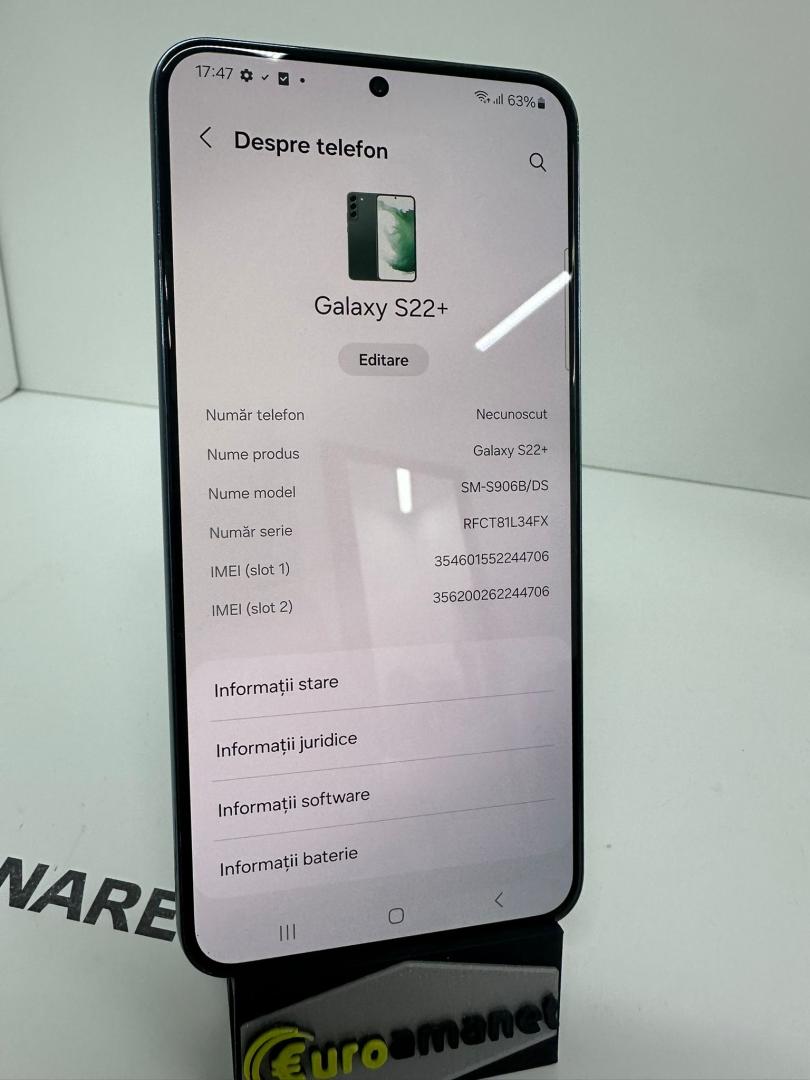 Telefon mobil Samsung Galaxy S22 Plus image 2