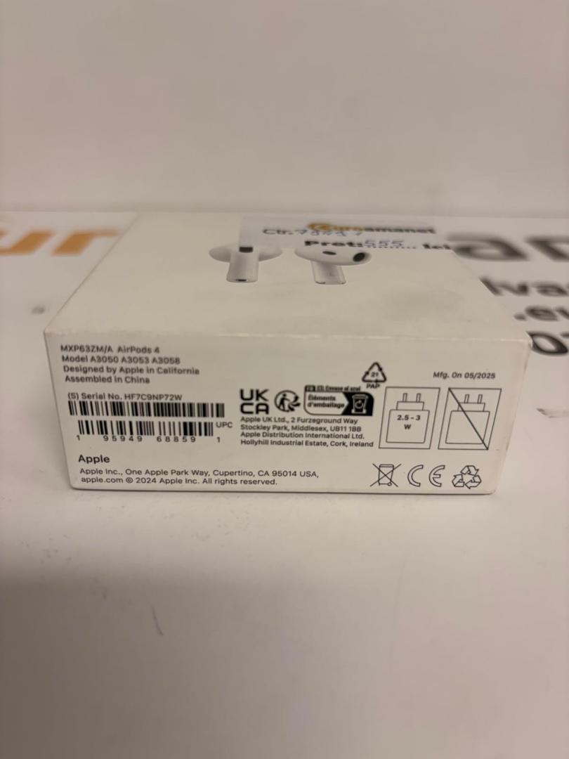 Casti Apple AirPods 4 image 1