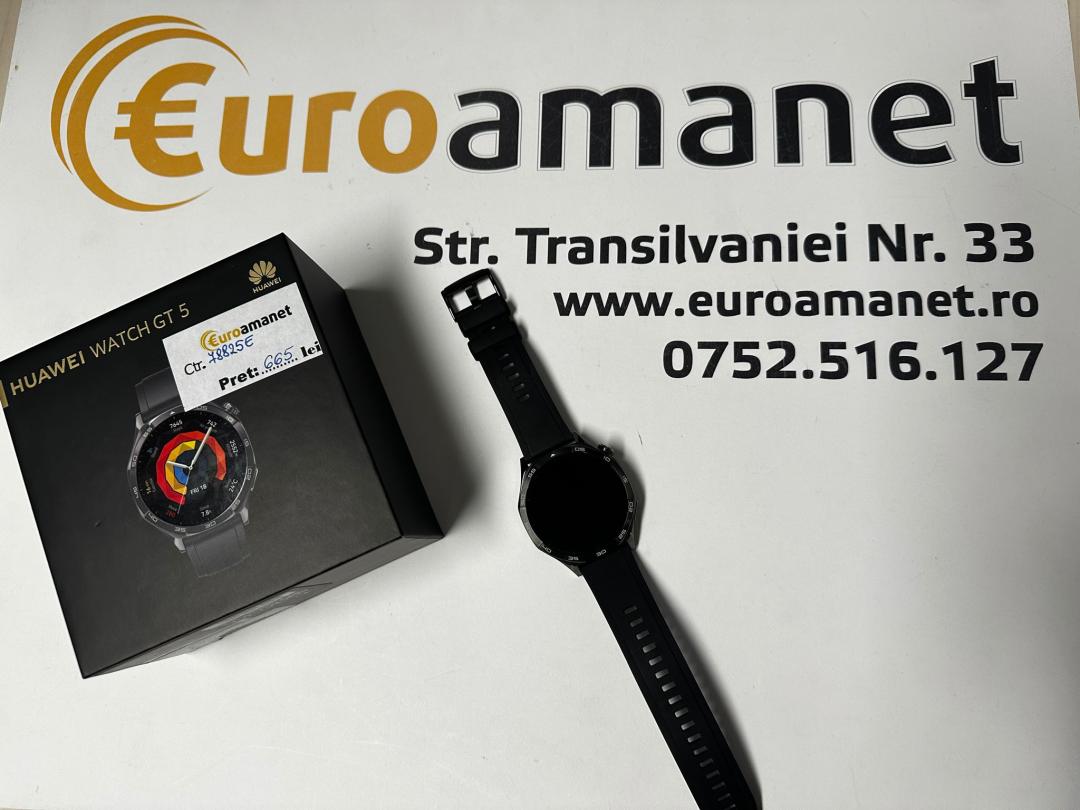 Smartwatch Huawei Watch GT5, Black