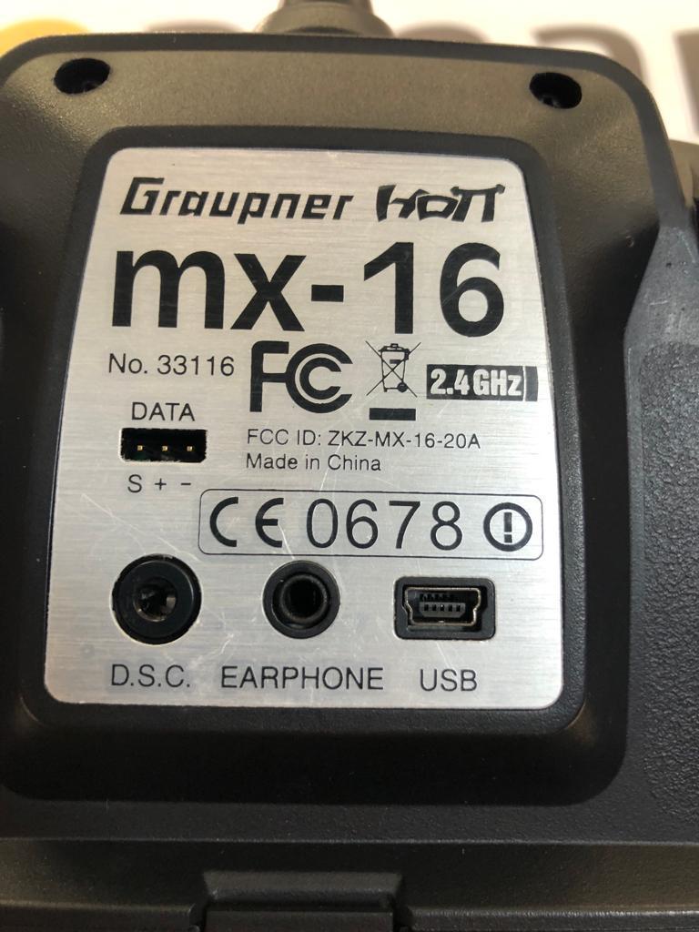 Transmitator Graupner 33116 MX-16 HoTT 2.4GHz image 7