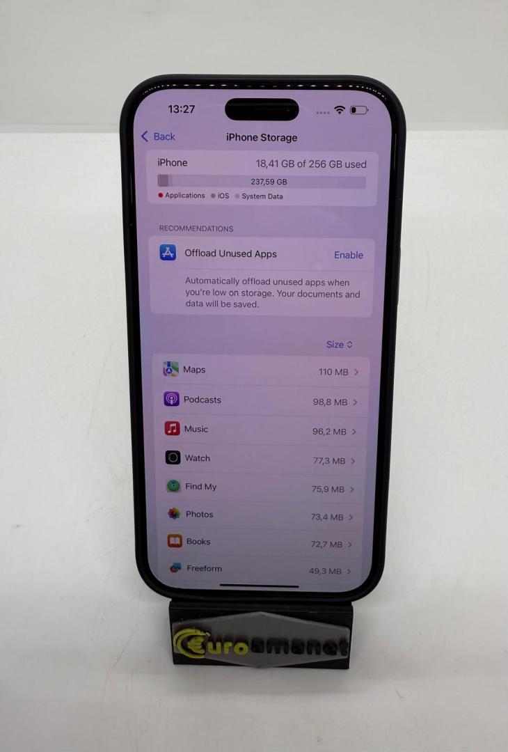 Telefon mobil Apple iPhone 16 Pro Max, 256GB, 5G, Black Titanium image 1