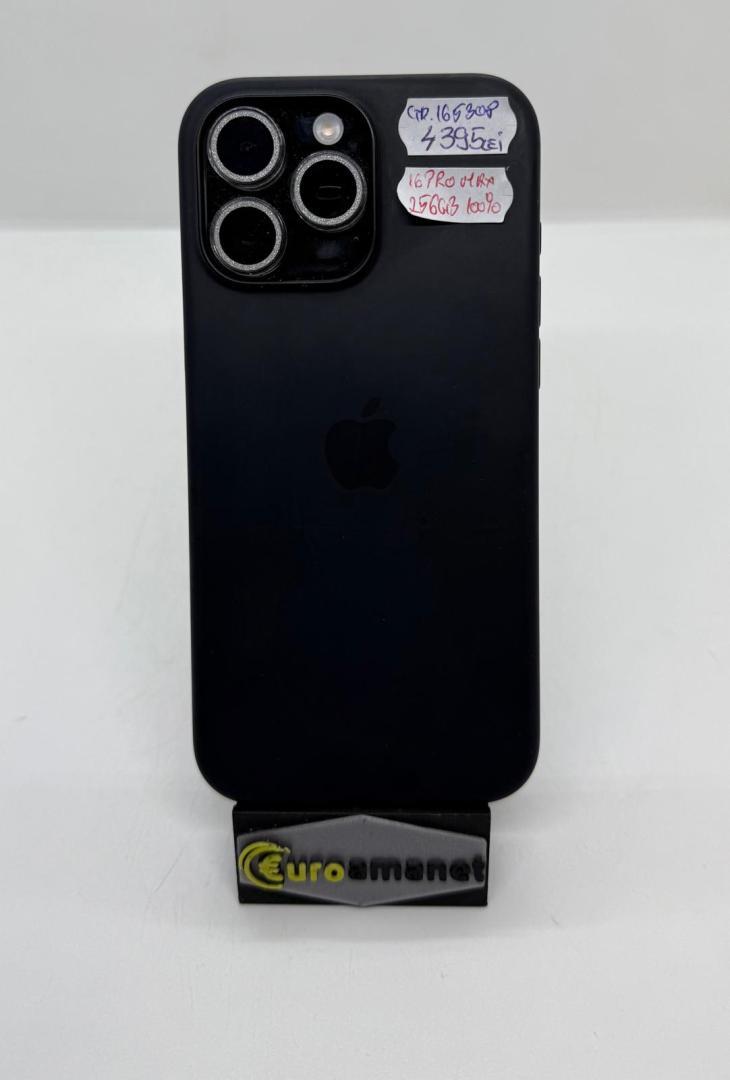 Telefon mobil Apple iPhone 16 Pro Max, 256GB, 5G, Black Titanium image 5