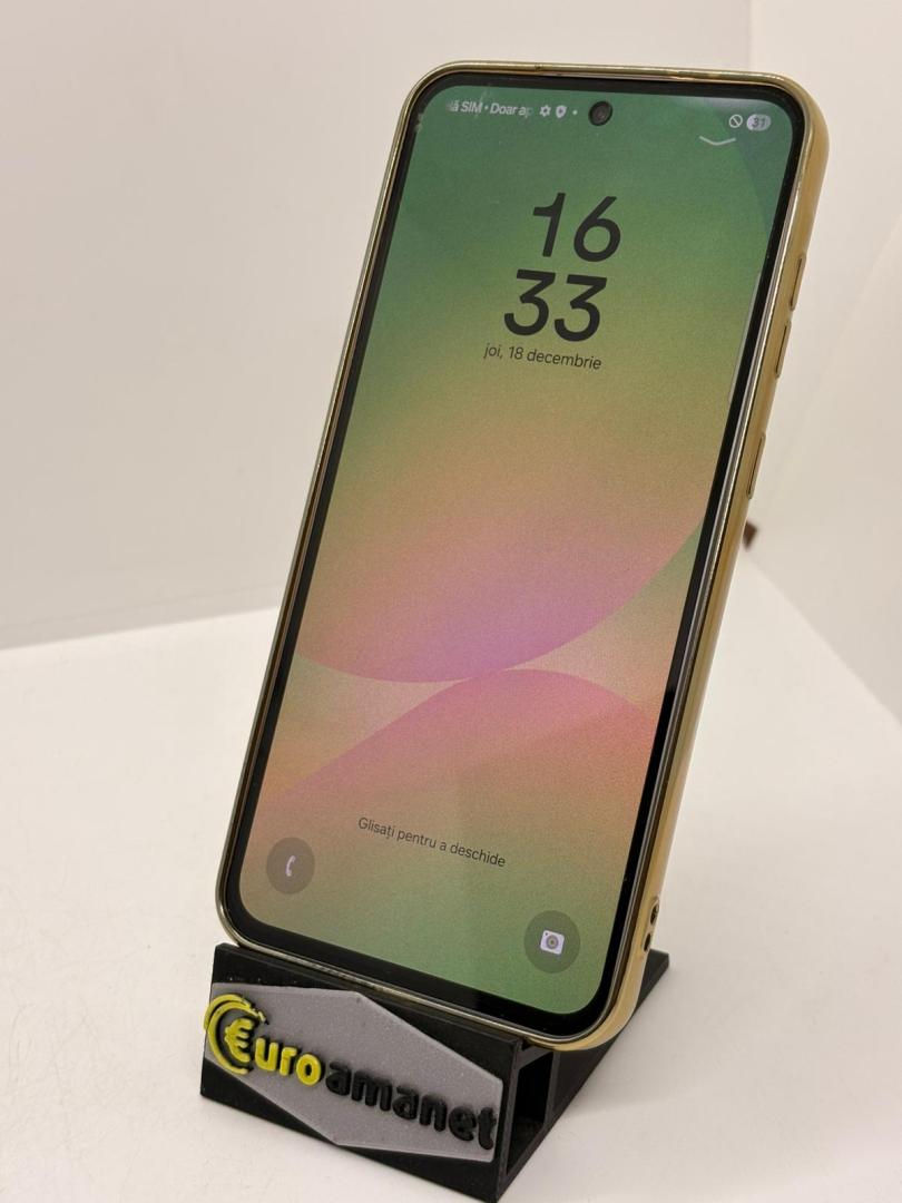 Telefon mobil Samsung Galaxy A56, Dual SIM, 8GB RAM, 128GB, 5G, Awesome Graphite