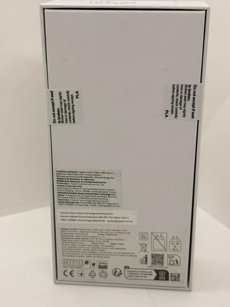 Telefon mobil Xiaomi Redmi Note 14 Pro, 8GB RAM, 256GB, Midnight Black image 1