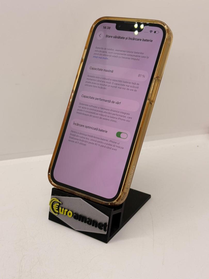 Telefon mobil Apple iPhone 13 Pro, 128GB, 5G, 81% Baterie image 4