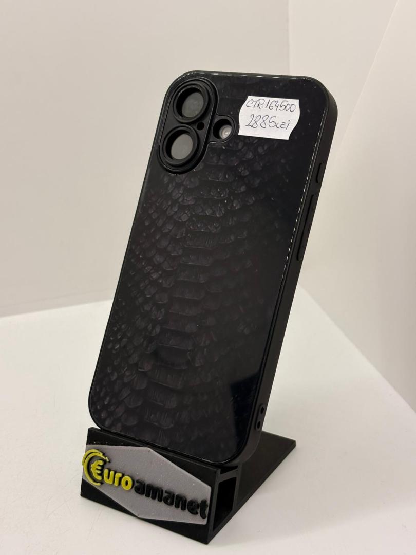 Telefon mobil Apple iPhone 16, 128GB, 5G, Black, 100% Baterie image 2