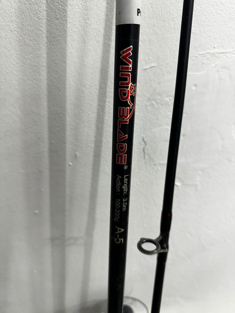 Bat pescuit WindBlade 3m, 100-200g image 2