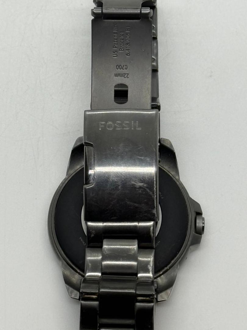 Ceas smartwatch Fossil FTW4049, Stainless Steel, Grey image 4