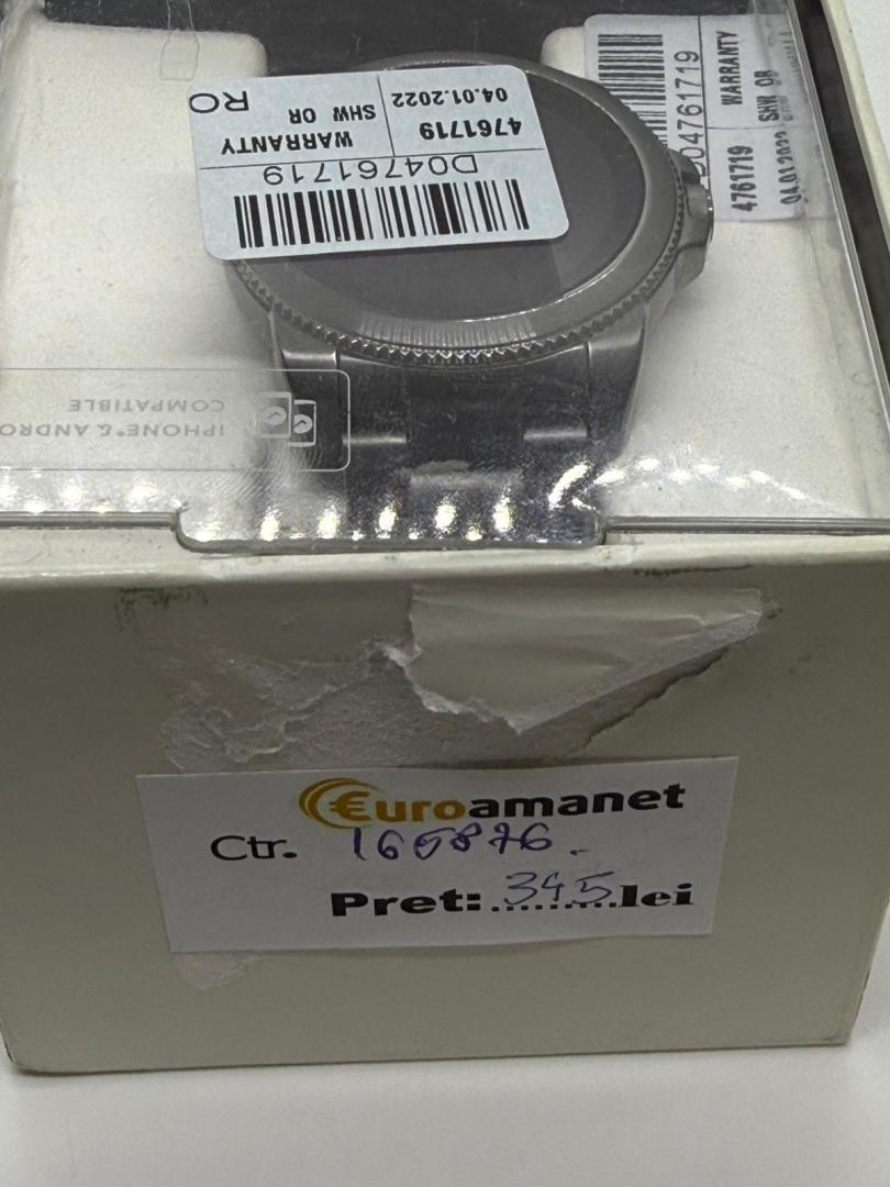 Ceas smartwatch Fossil FTW4049, Stainless Steel, Grey image 5