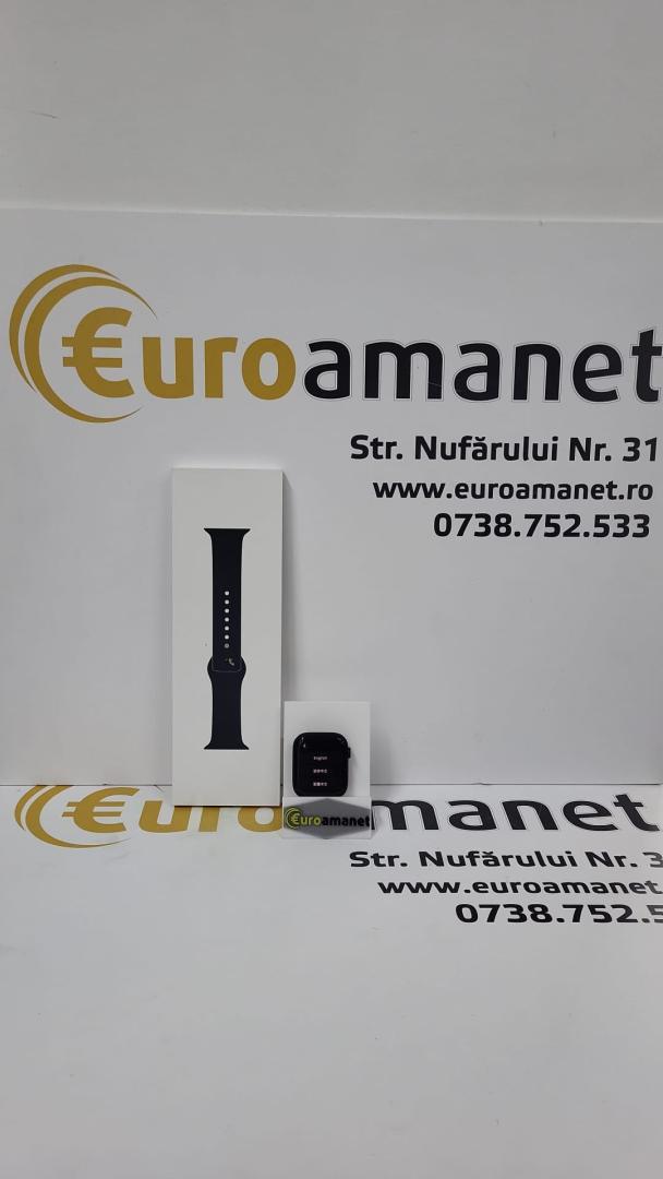 Apple Watch 9, GPS, Carcasa Midnight Aluminium 45mm