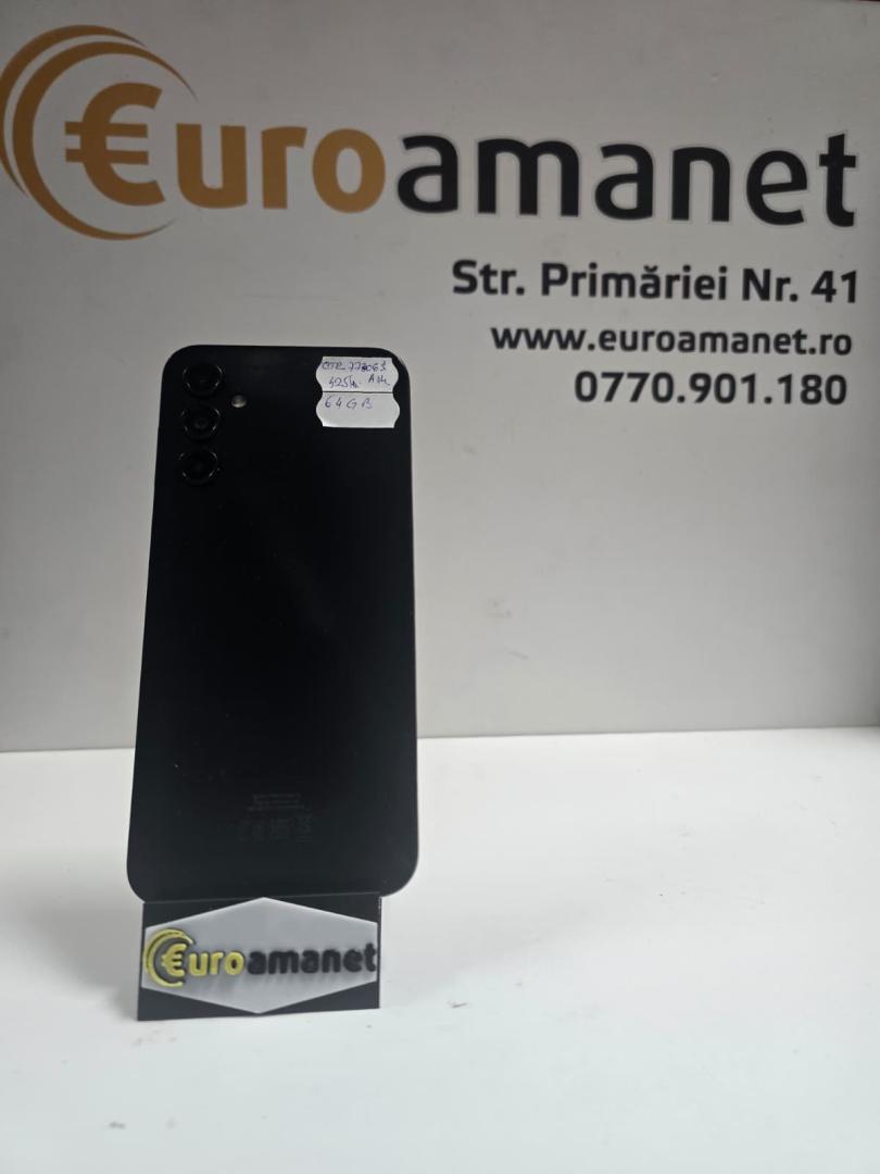 Telefon mobil Samsung Galaxy A14, Dual SIM, 4GB RAM, 64GB, 4G, Black