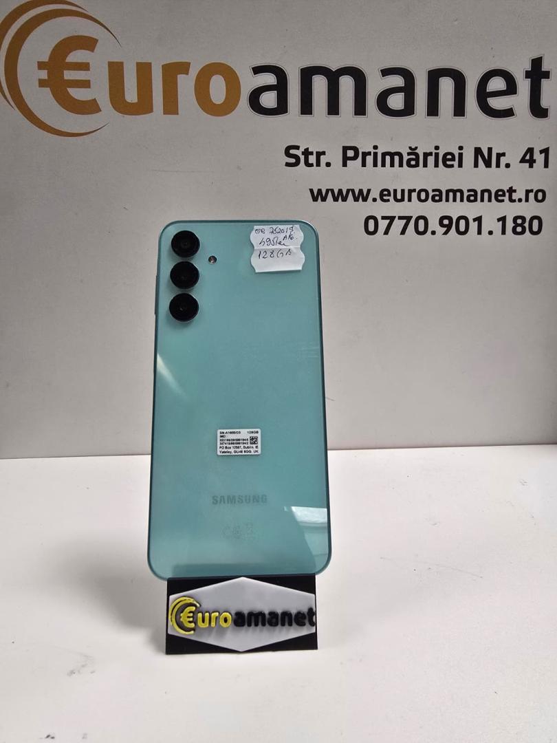 Telefon mobil Samsung Galaxy A16, Dual SIM, 4GB RAM, 128GB, 5G, Blue