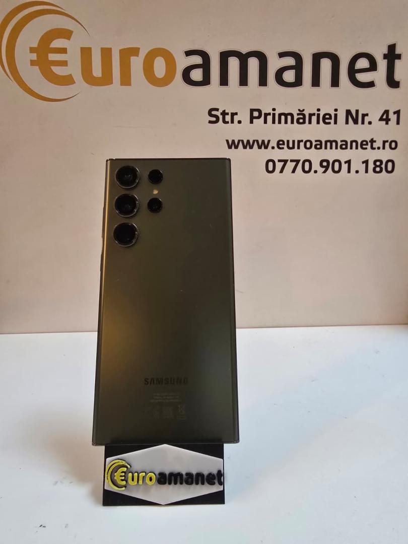 Telefon mobil Samsung Galaxy S23 Ultra, Dual SIM, 8GB RAM, 256GB, 5G, Phantom Black