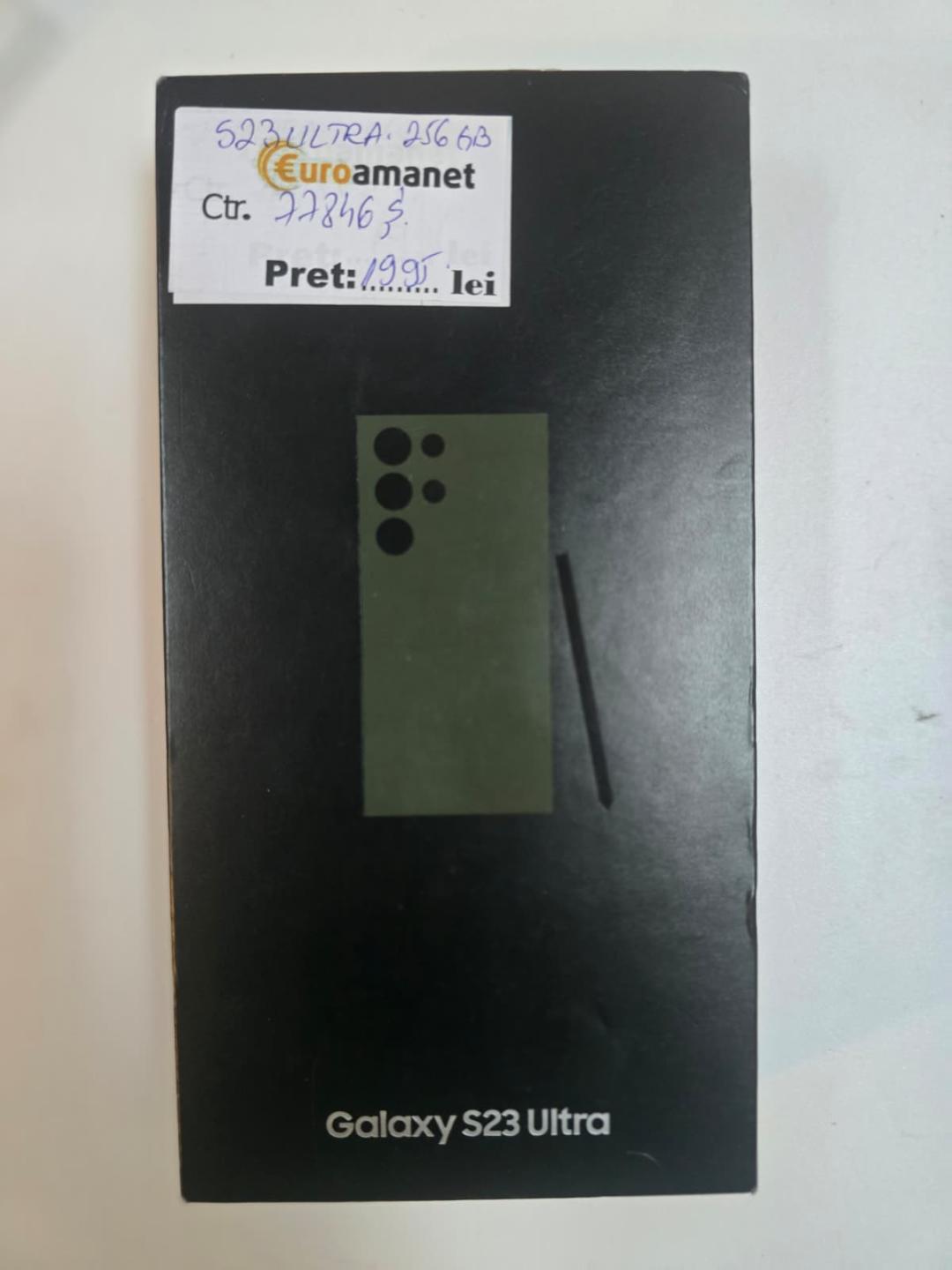 Telefon mobil Samsung Galaxy S23 Ultra, Dual SIM, 8GB RAM, 256GB, 5G, Phantom Black image 4