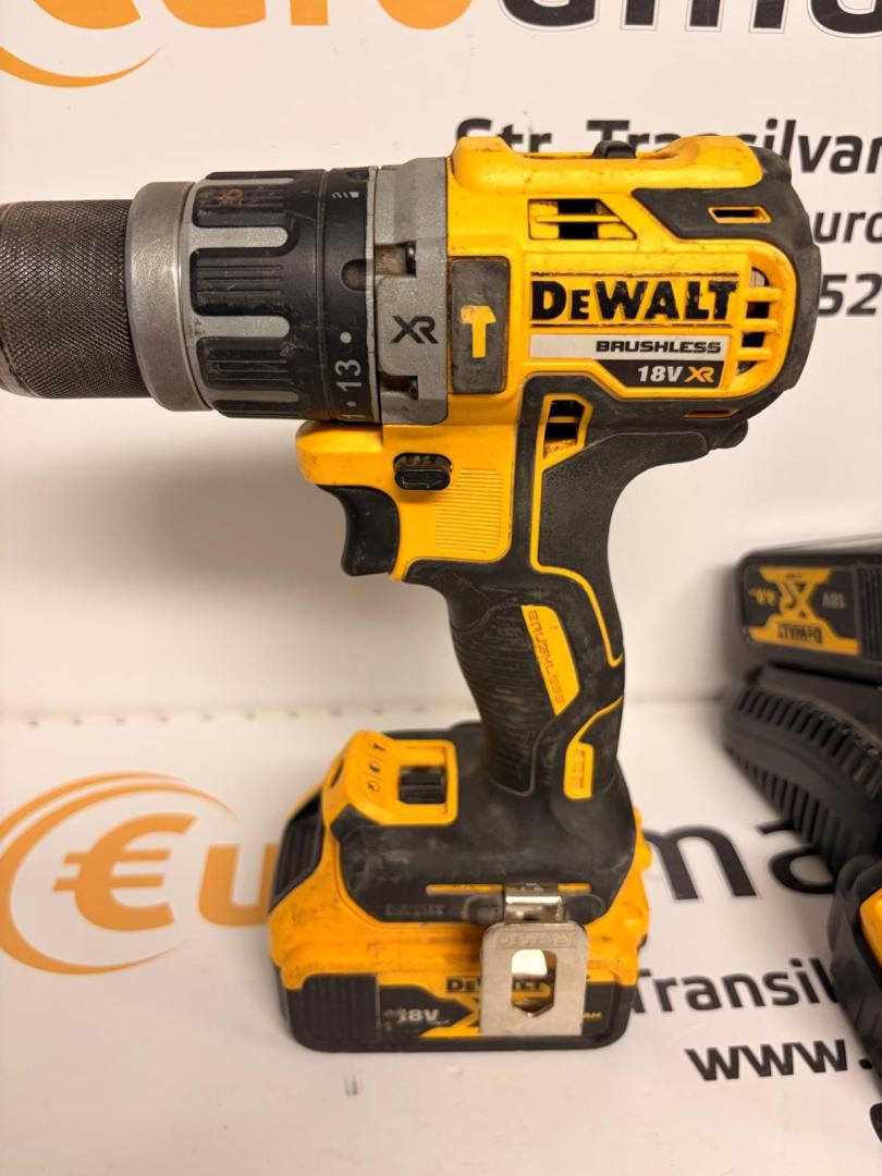 Dewalt DCD796, 3 baterii si incarcator image 4