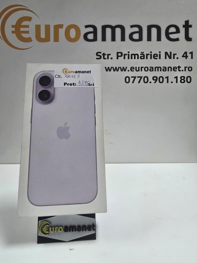 Telefon mobil Apple iPhone 17, 256GB, 5G, Lavender