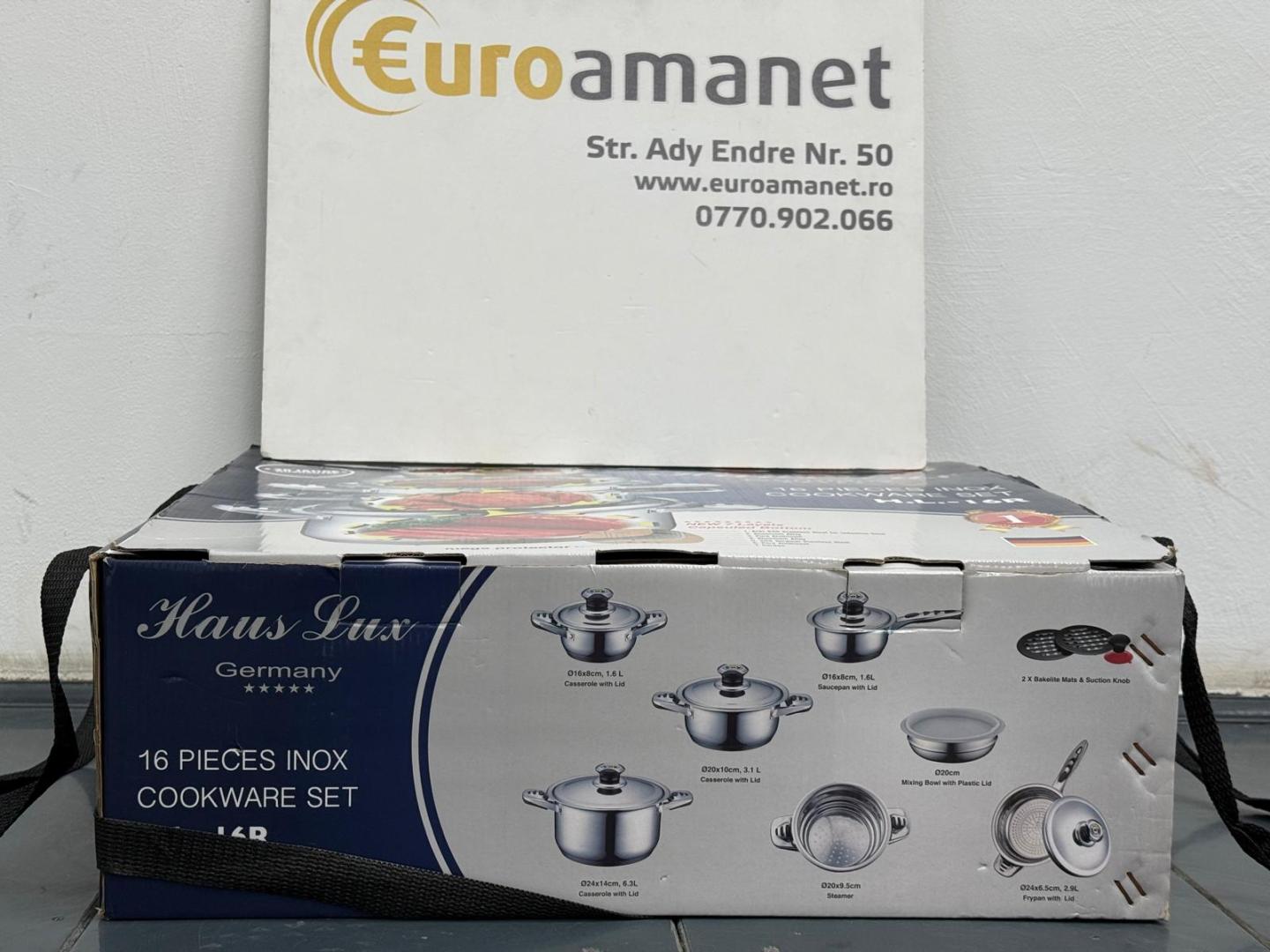 Set oale inox 16 piese Haus Lux image 1