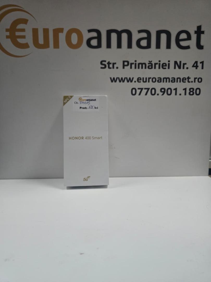 Telefon mobil Honor 400 Smart, 5G, Dual SIM, 128GB, 4GB RAM, Black
