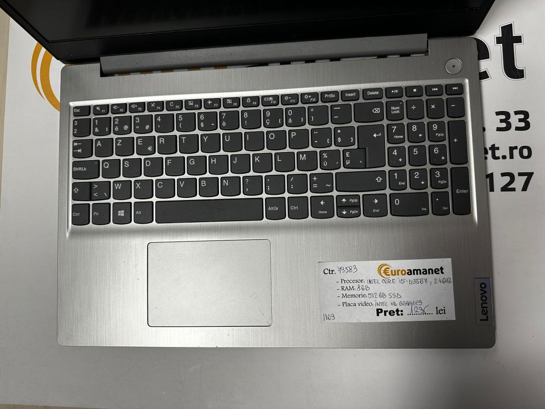 Laptop Lenovo Ideapad 3 15ITL05, IntelCore i5-11367 image 2