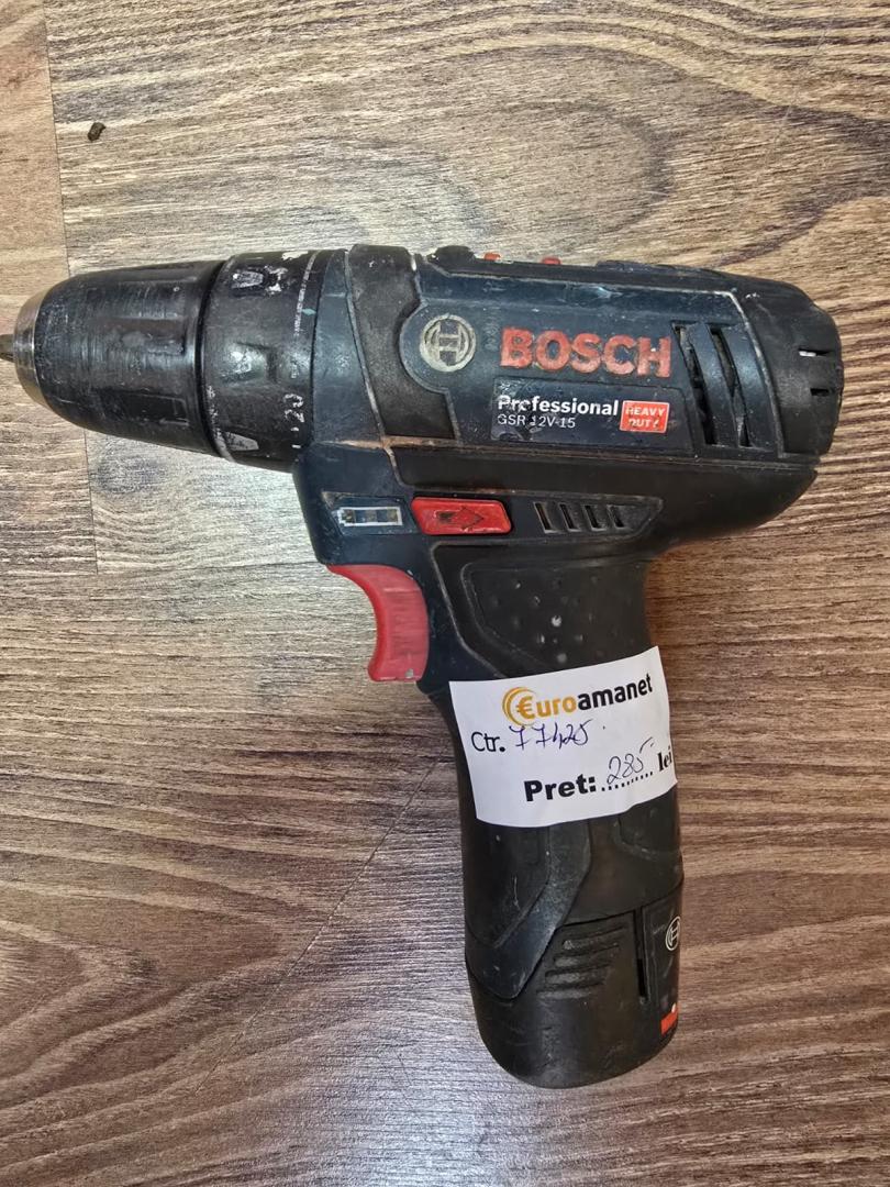 Masina de gaurit si insurubat Bosch pe acumulator image 4