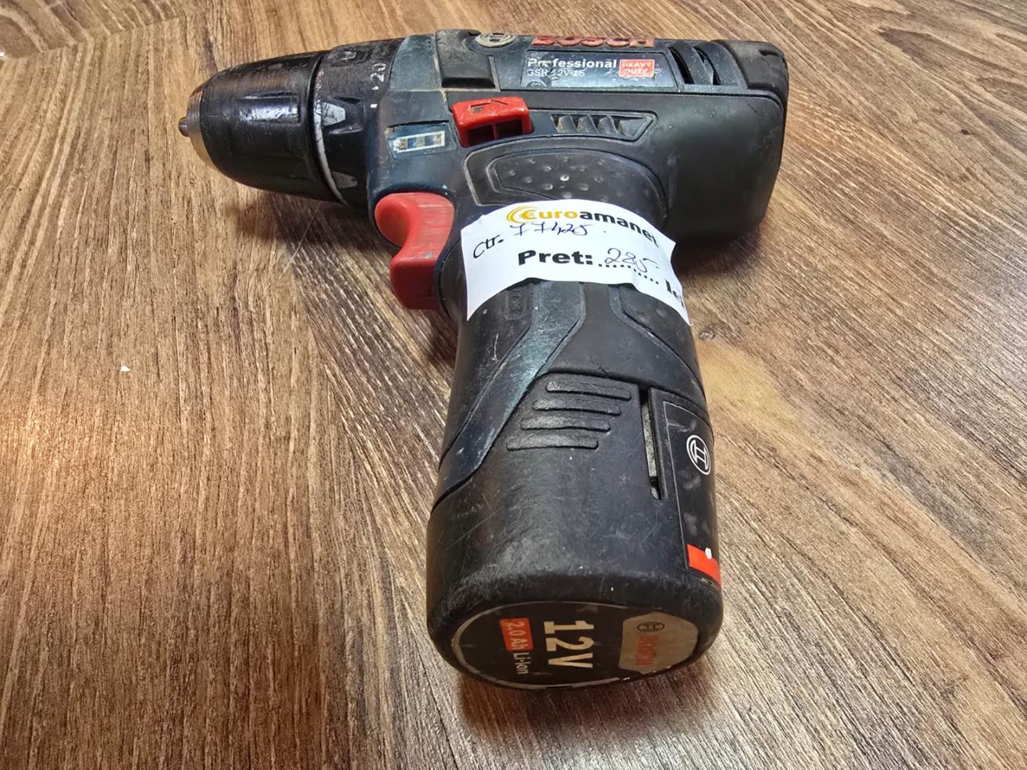 Masina de gaurit si insurubat Bosch pe acumulator image 5