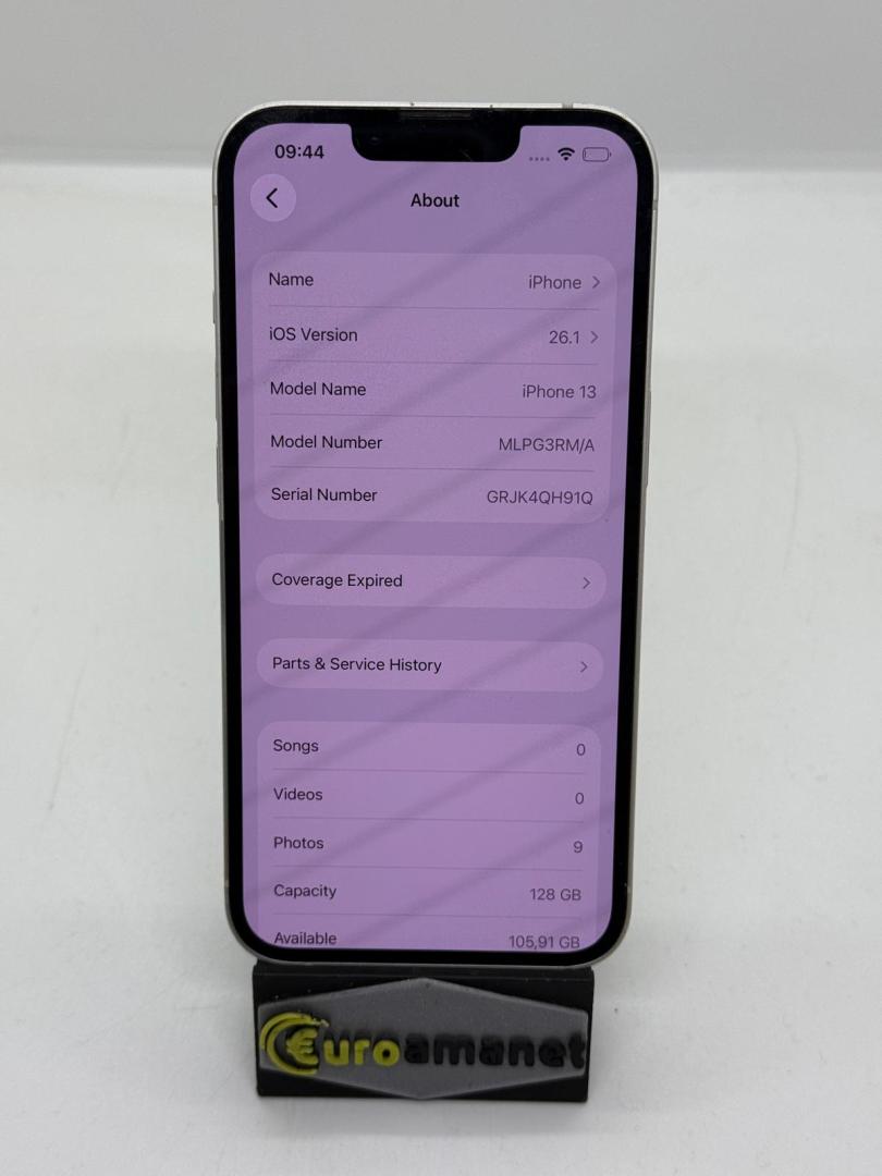 Telefon mobil Apple iPhone 13, 128GB, 5G, Starlight image 3