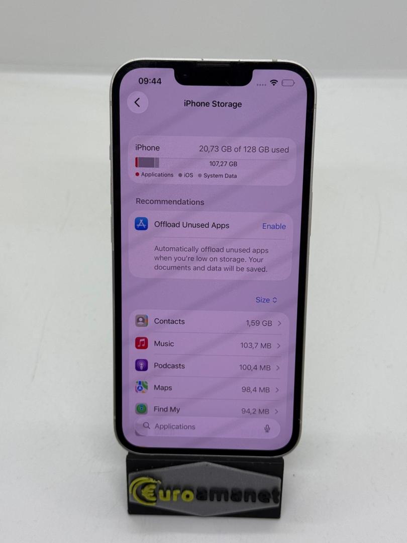 Telefon mobil Apple iPhone 13, 128GB, 5G, Starlight image 4