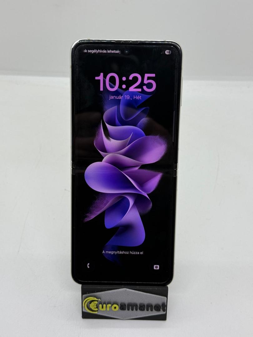 Telefon mobil Samsung Galaxy Z Flip3, 8GB RAM, 128GB, 5G, CREAM image 1