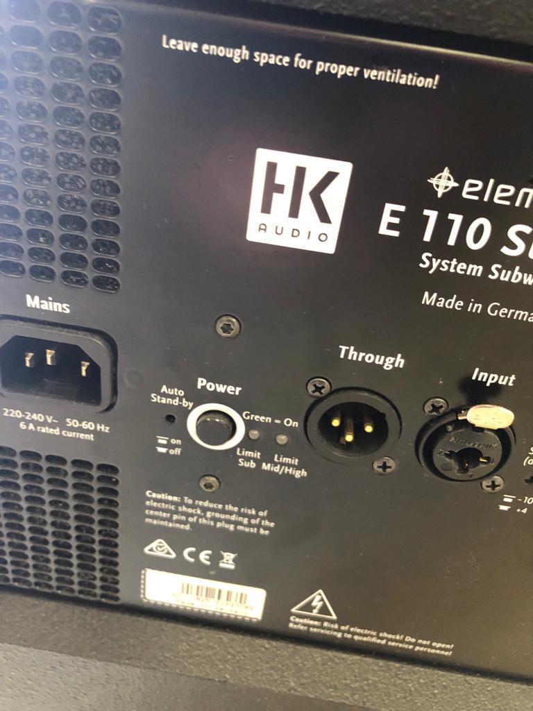 HK Audio Elements E110 Sub AS image 2