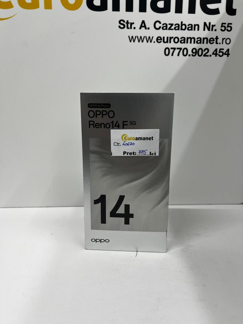 Telefon mobil OPPO Reno14 F, Dual SIM, 8GB RAM, 256GB image 1