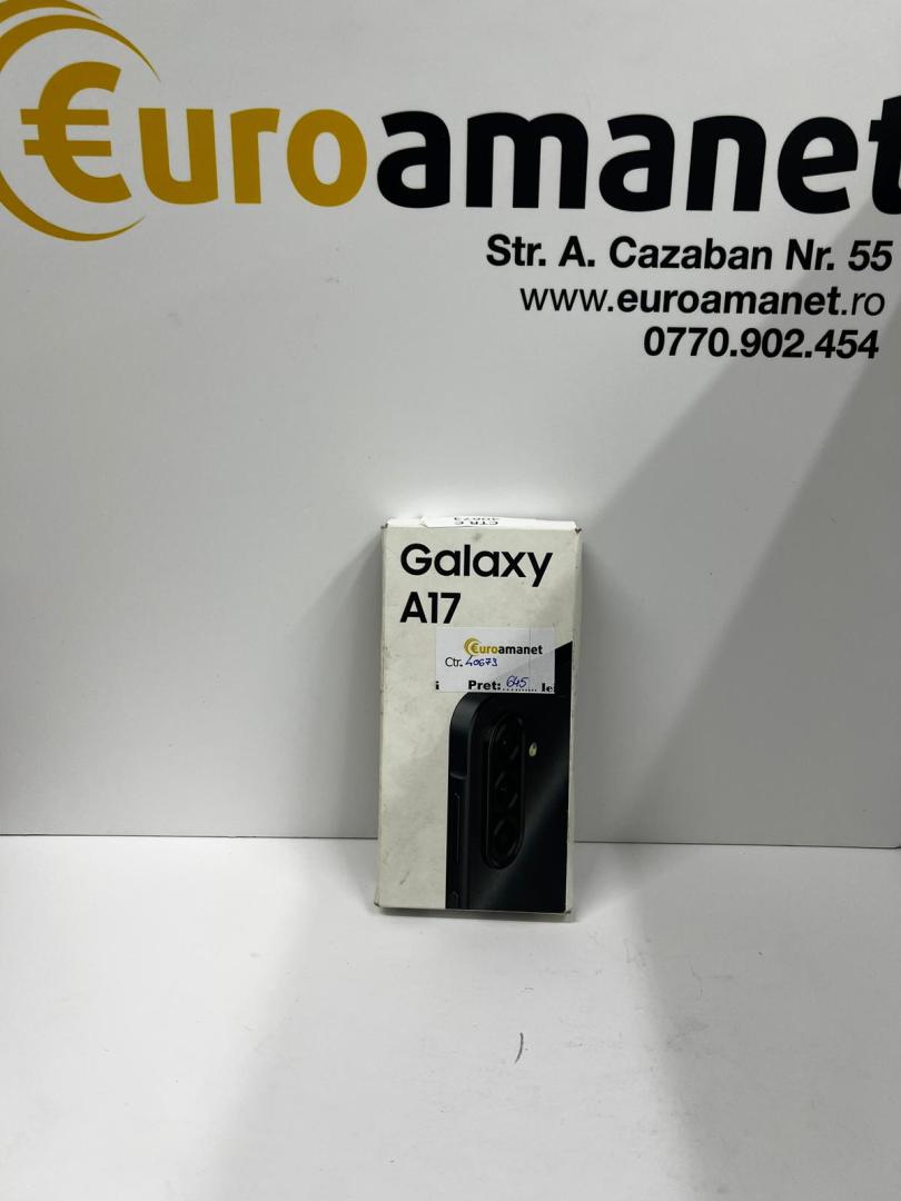 Telefon mobil Samsung Galaxy A17, Dual SIM, 4GB RAM, 128GB