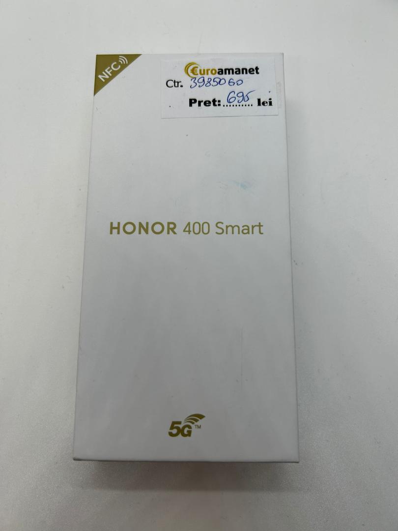 Telefon mobil Honor 400 Smart, 5G, Dual SIM, 128GB, 4GB RAM, Black