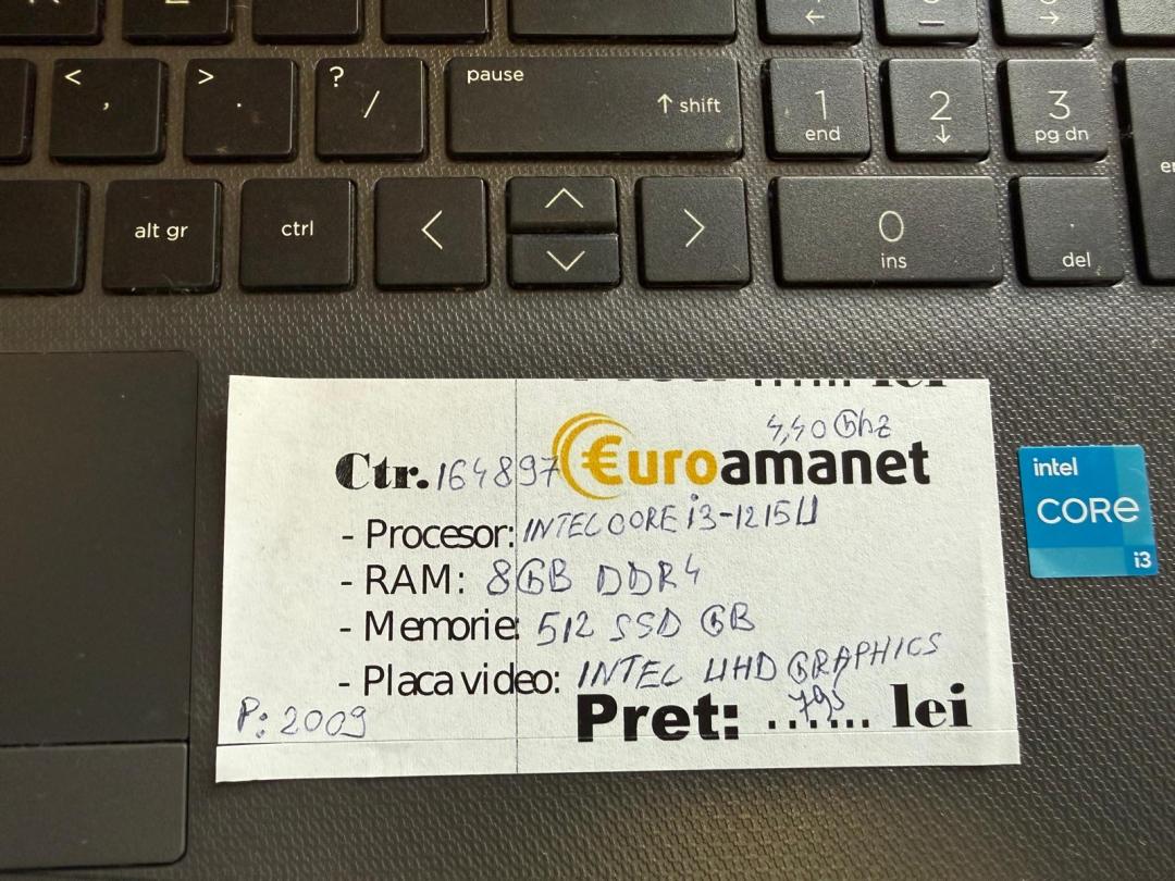 Laptop HP 250 G9 cu procesor Intel® Core™ i5-1235U pana la 4.40 GHz, 15.6" Full HD, 8GB, 512GB SSD, Intel® Iris® Xe Graphics image 1