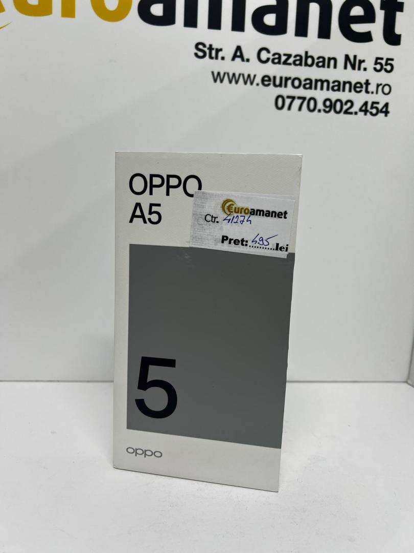 Telefon mobil OPPO A5, 6GB RAM, 128GB image 1