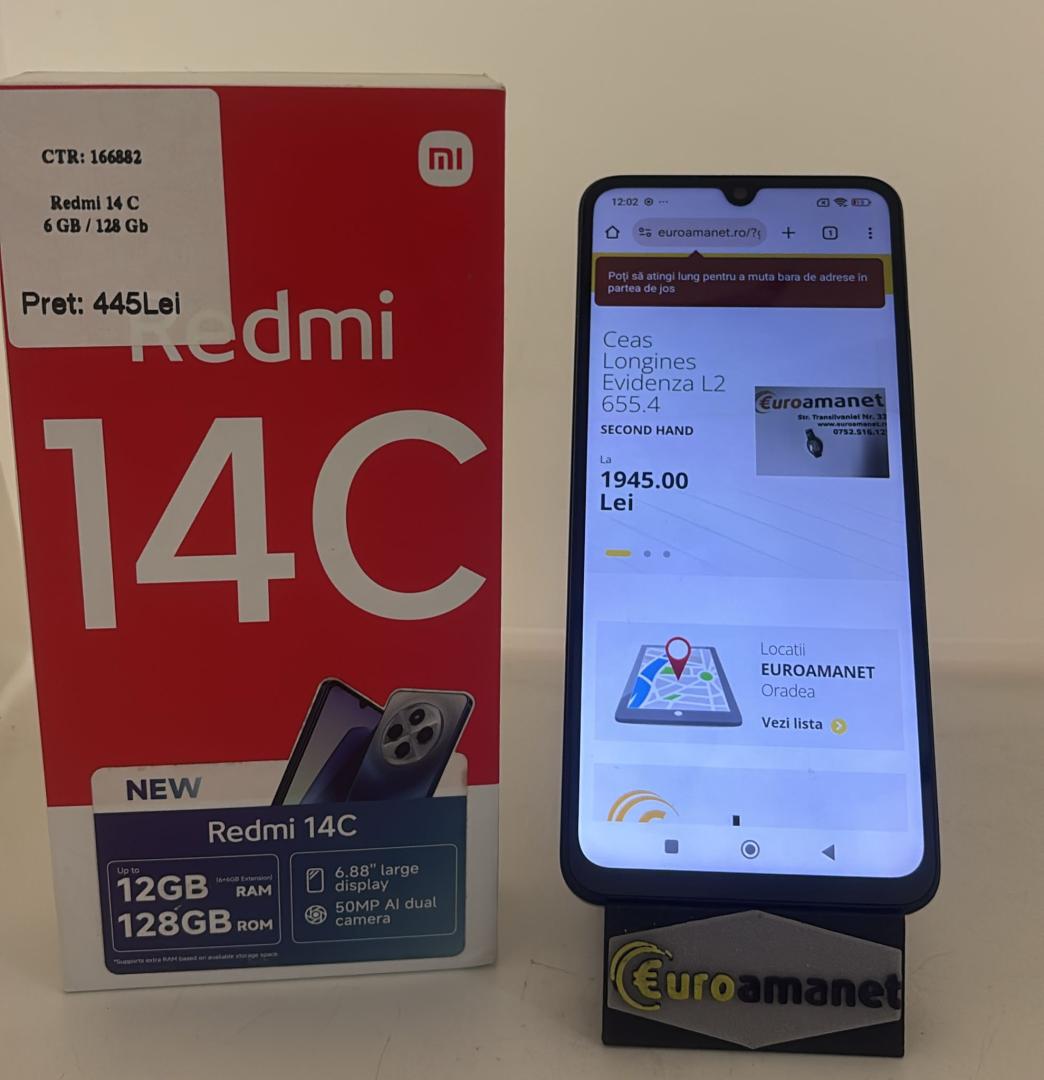 Telefon mobil Xiaomi Redmi 14C, 8GB RAM, 128GB image 2