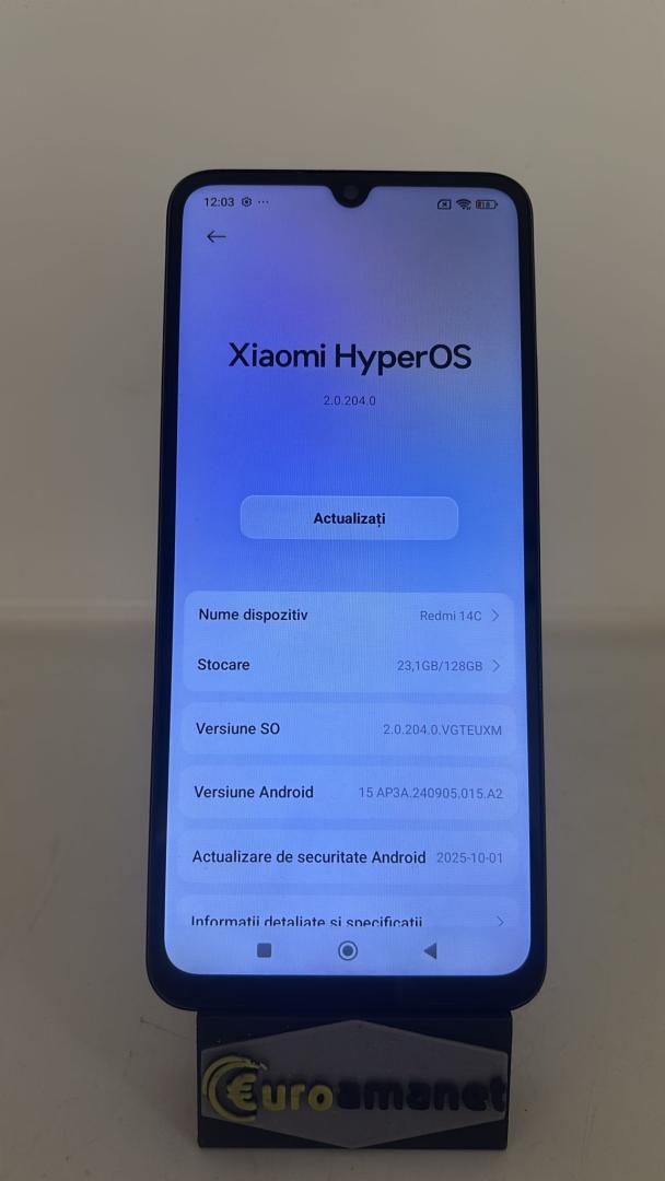 Telefon mobil Xiaomi Redmi 14C, 8GB RAM, 128GB image 4