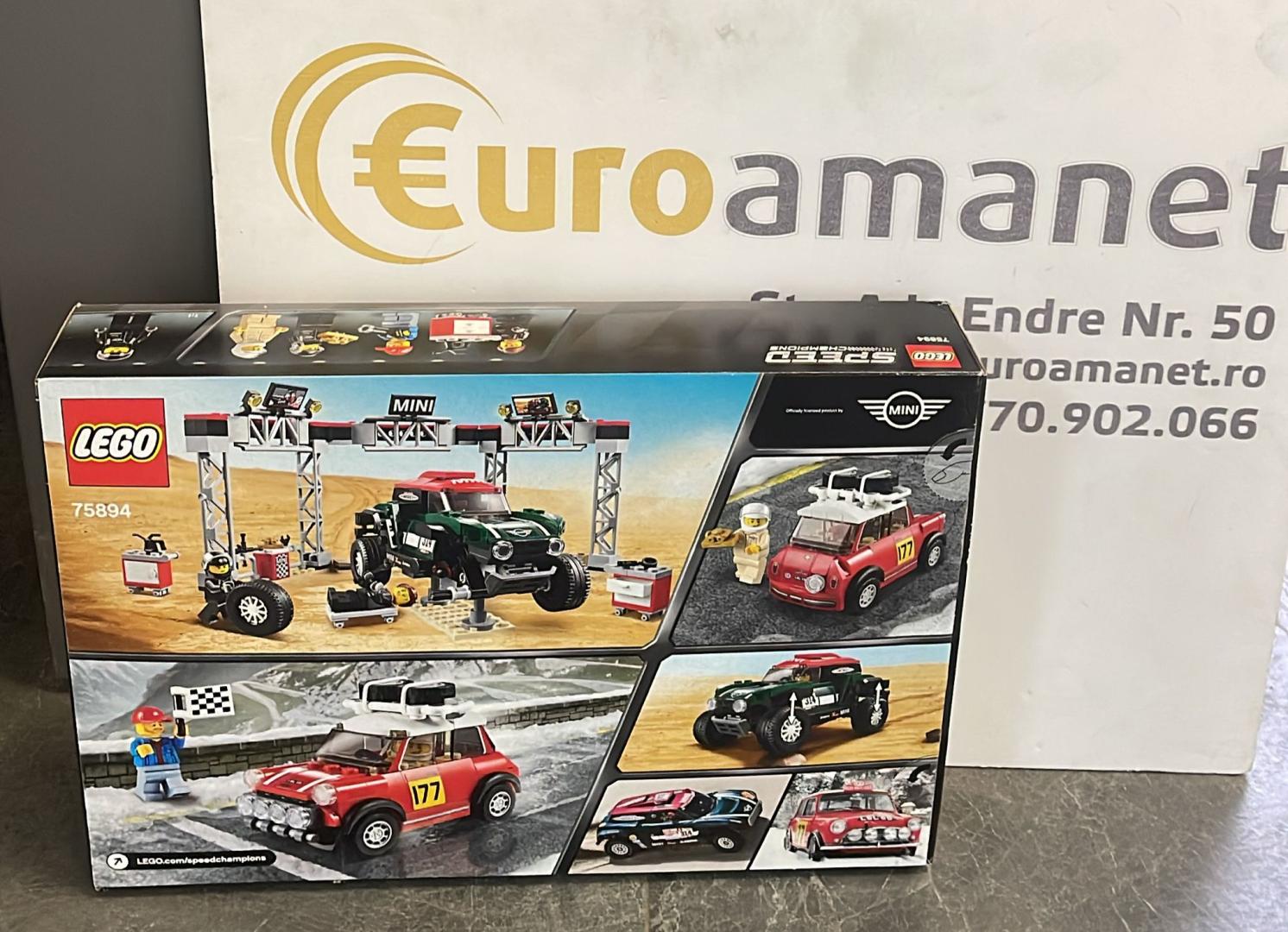 Lego speed champions 1967 mini cooper s rally si automobil sport 2018 mini john cooper works 75894