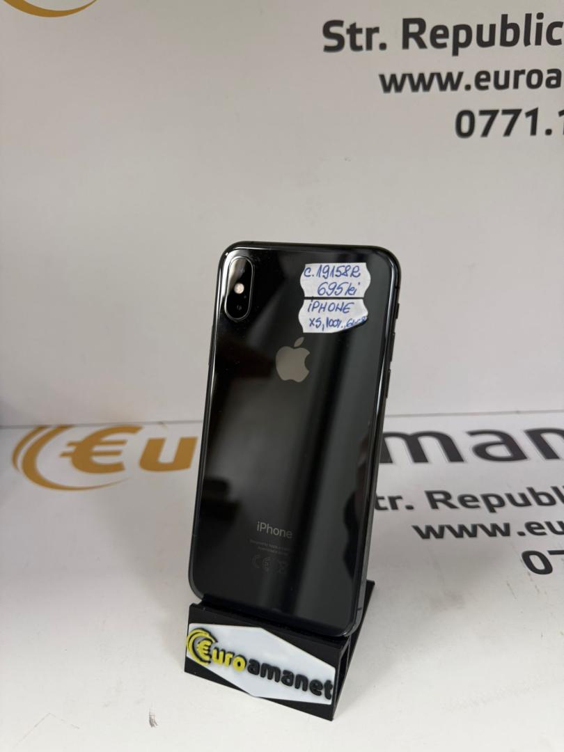 Telefon mobil Apple iPhone XS, 64GB, black 100%baterie image 2